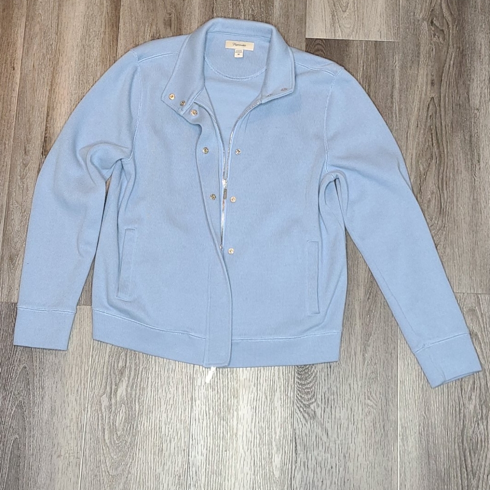 Faconnable Full-Zip Cotton Jumper